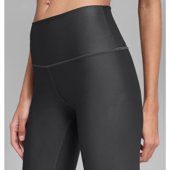 Alo - 7/8 High-Waist Airlift Legging - Dark Gray - Size Small - Picture 5 of 7